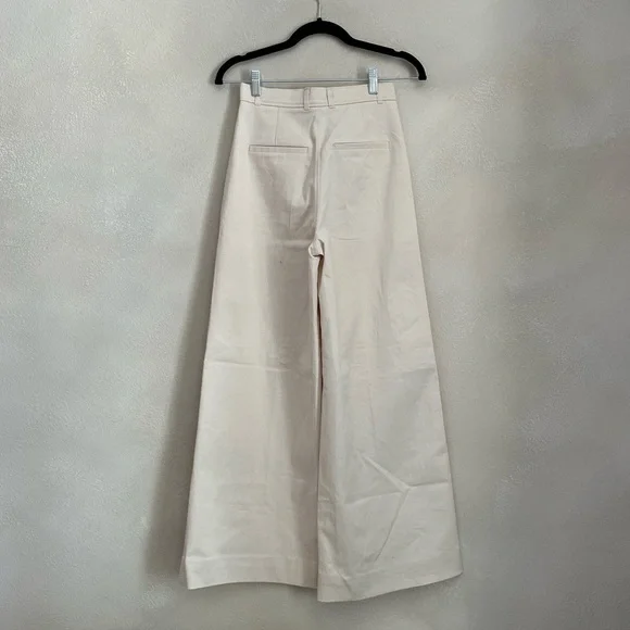 ZARA Canvas High Rise Trousers - Picture 3 of 5